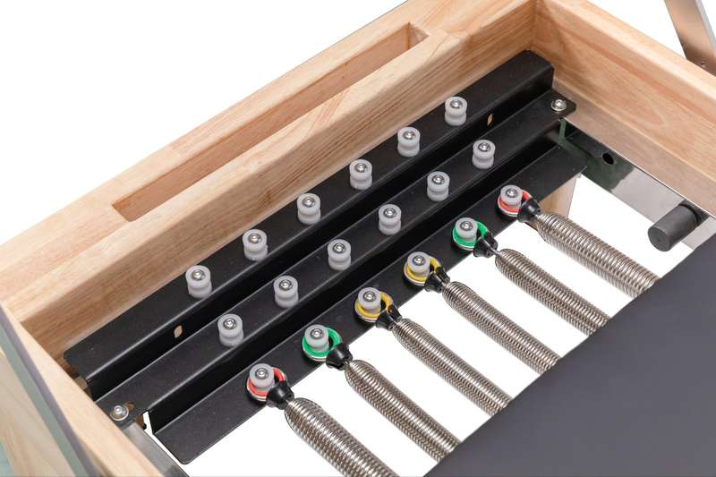 JDI Fitness 2025 Reformer Pilates Machine Solid Oak for Commercial or Home Use