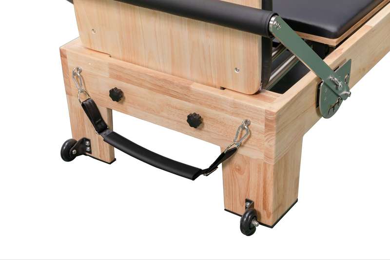 JDI Fitness 2025 Reformer Pilates Machine Solid Oak for Commercial or Home Use