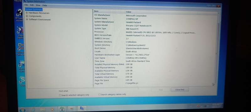 COMPAQ laptop