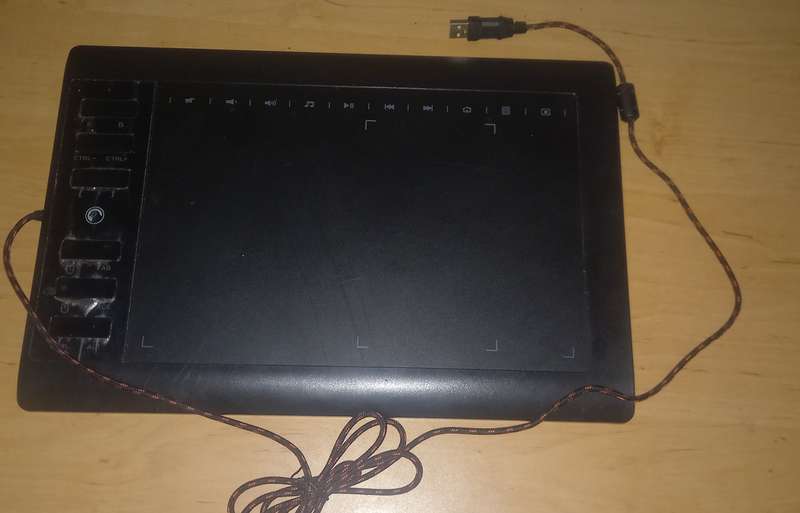 Parrot Graphics tablet wired 10 X 6"