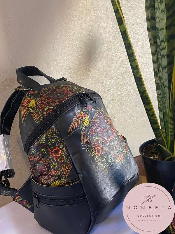 Ankara African print backpack
