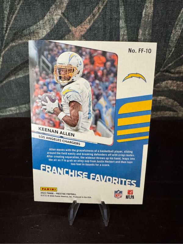 2022 Panini Prestige - Keenan Allen Franchise Favourites - LA Chargers