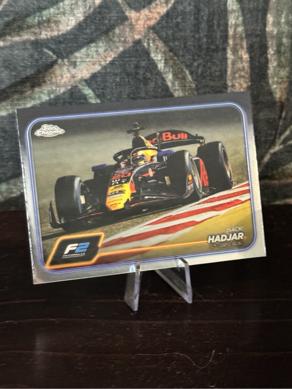 2024 Topps Chrome - Isack Hadjar & Gabriel Bortoleto F2 - Rookies in F1 2025