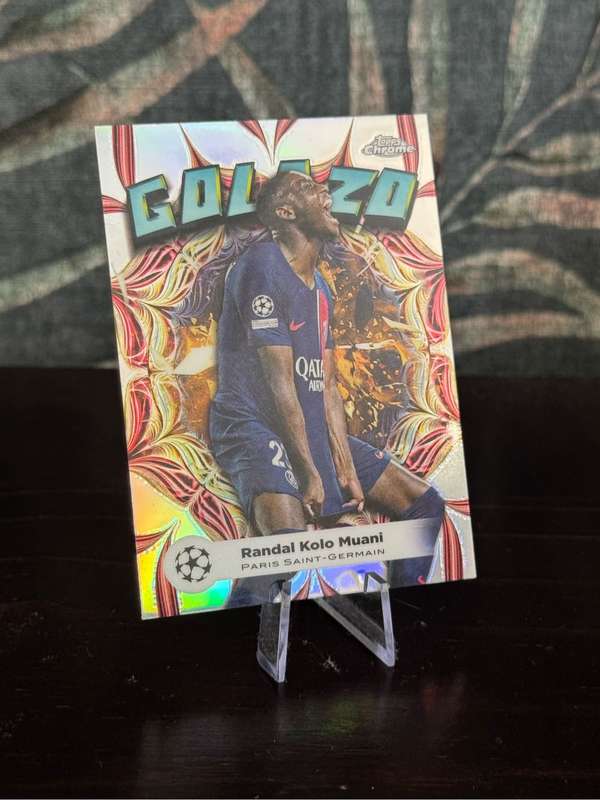 2024 Topps Chrome - Randal Kolo Muani Golazo - PSG
