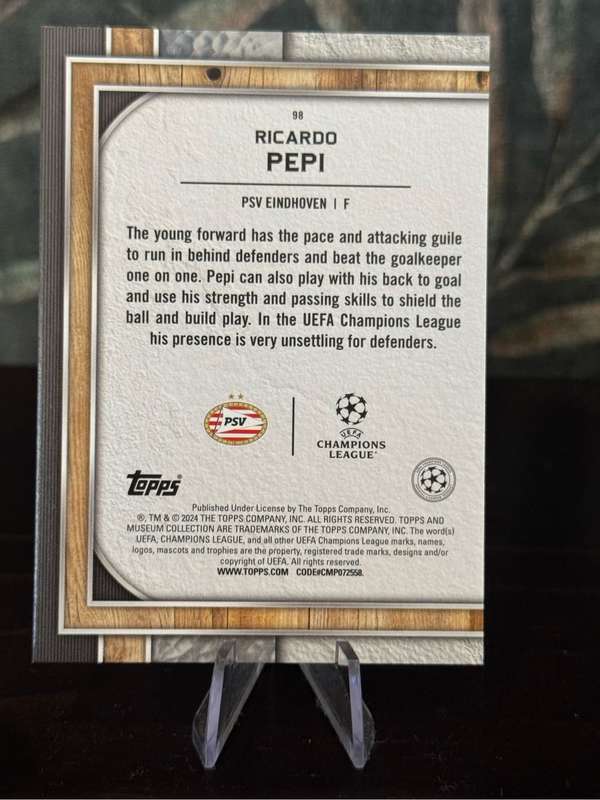 2024 Topps Museum - Ricardo Pepi - PSV