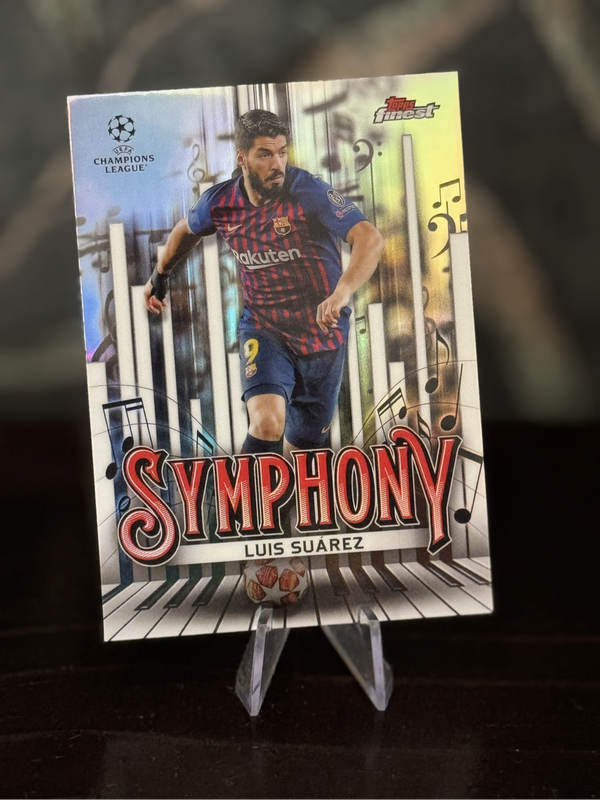 2024-25 Topps Finest - Luis Suárez Symphony Refractor - Barcelona