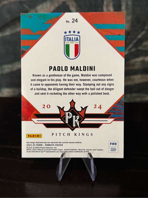 2025 Panini Donruss - Paolo Maldini Pitch Kings - Italy