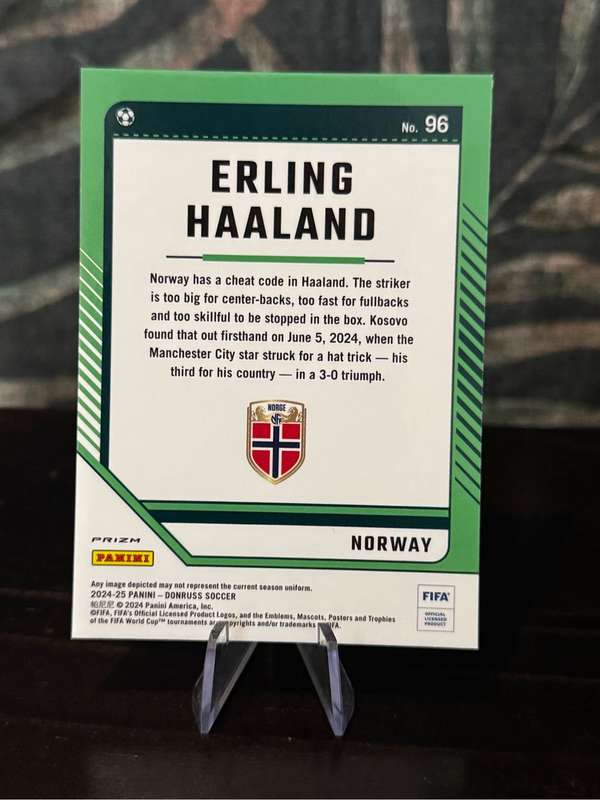 2025 Panini Donruss - Erling Haaland Optic - Norway