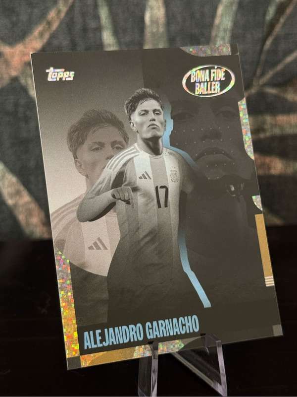 2024-25 Topps Team Set Argentina - Alejandro Garnacho Bona Fide Baller Static