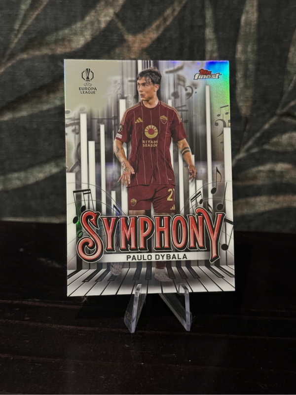 2025 Topps Finest - Paulo Dybala Symphony Refractor - Roma