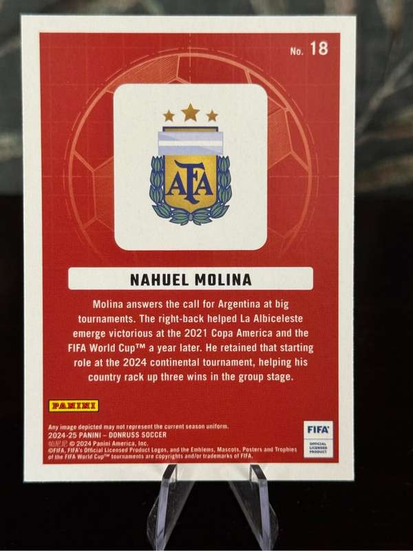 2024-25 Panini Donruss - Nahuel Molina Craftsmen - Argentina
