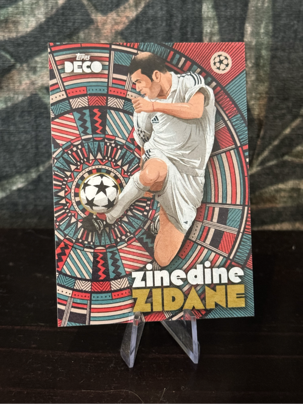 2023 Topps Deco - Zinedine Zidane Artistry - Real Madrid