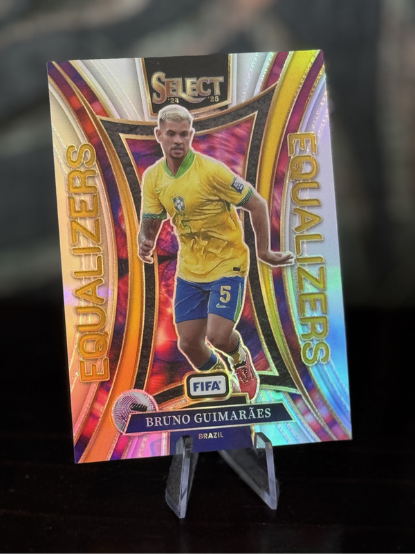 2024-25 Panini Select - Bruno Guimaraes Equalizers Prizm - Brazil