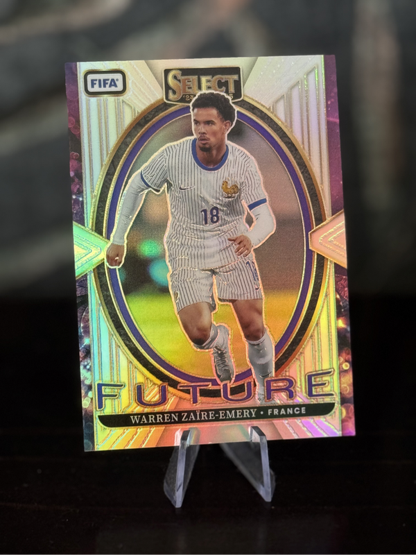 2024-25 Panini Select - Warren Zaire-Emery Future Prizm - France