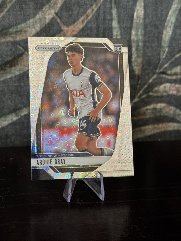 2024-25 Panini Prizm - Archie Gray Silver Breakaway Rookie RC - Tottenham Hotspur