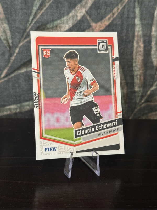 2023-24 Panini Donruss - Claudio Echeverri Optic Silver Prizm - River Plate