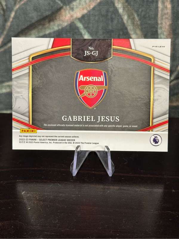 2022-23 Panini Select - Gabriel Jesus Patch - Arsenal