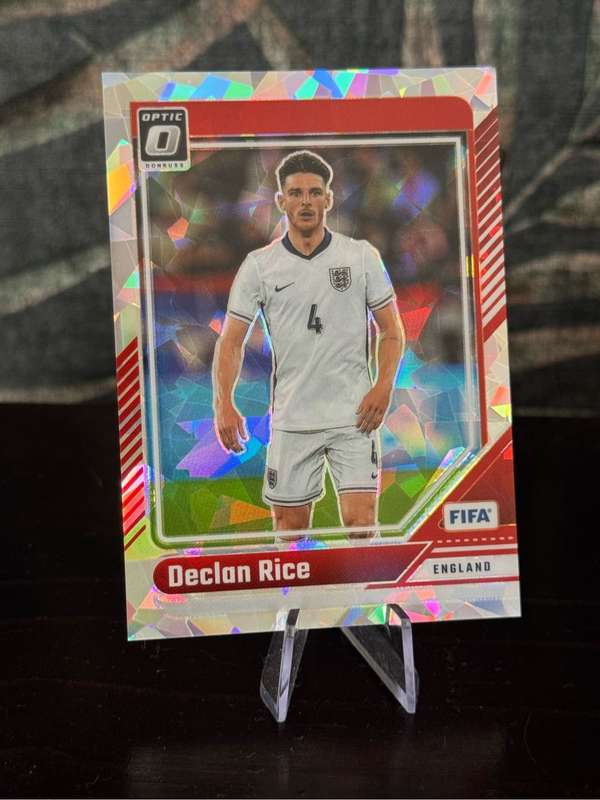 2024-25 Panini Donruss - Declan Rice - Cubic, Craftsmen & Optic - England