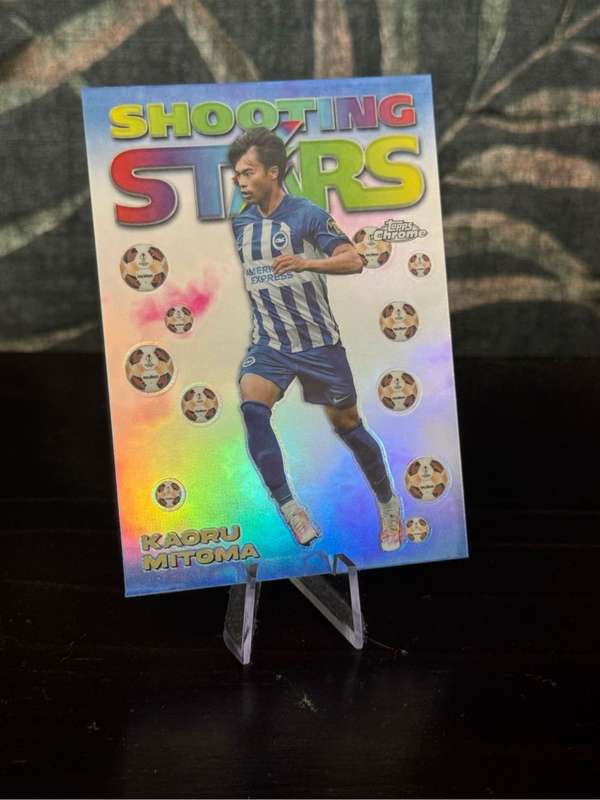 2024 Topps Chrome - Kaoru Mitoma Shooting Stars - Brighton