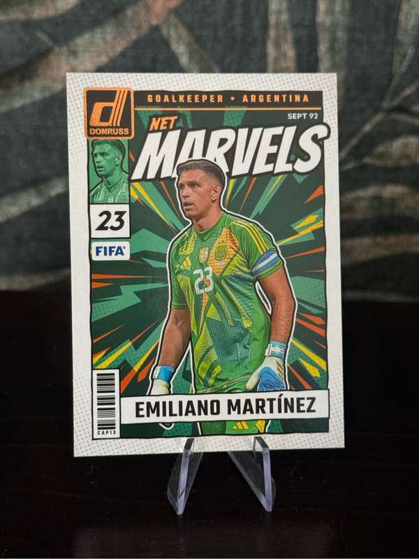2024-25 Panini Donruss - Emiliano Martinez Net Marvels - Argentina