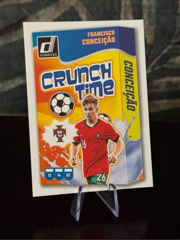 2024-25 Panini Donruss - Francisco Conceição Crunch Time Red & Base - Portugal