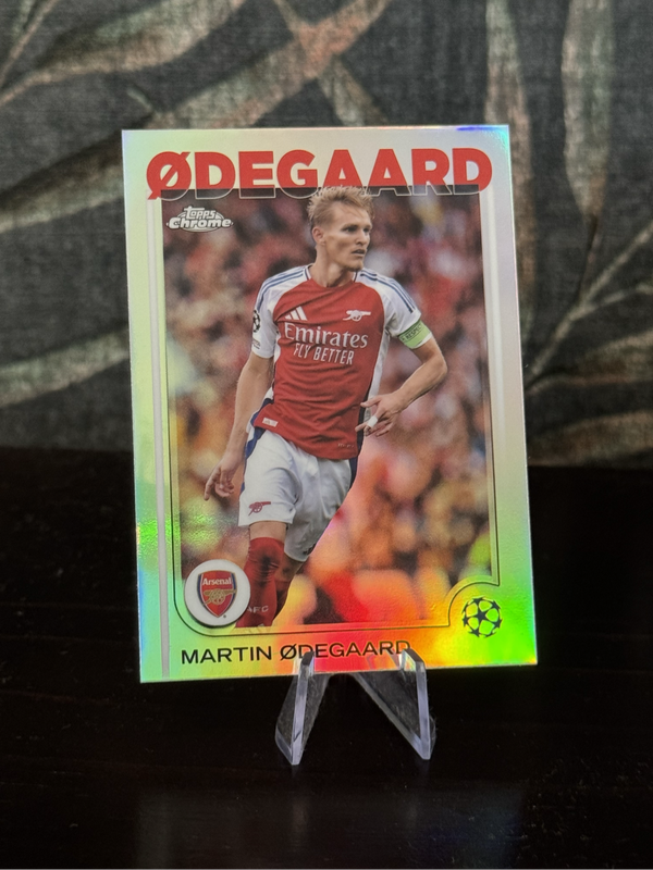 2025 Tops Chrome - Martin Odegaard Refractor - Arsenal