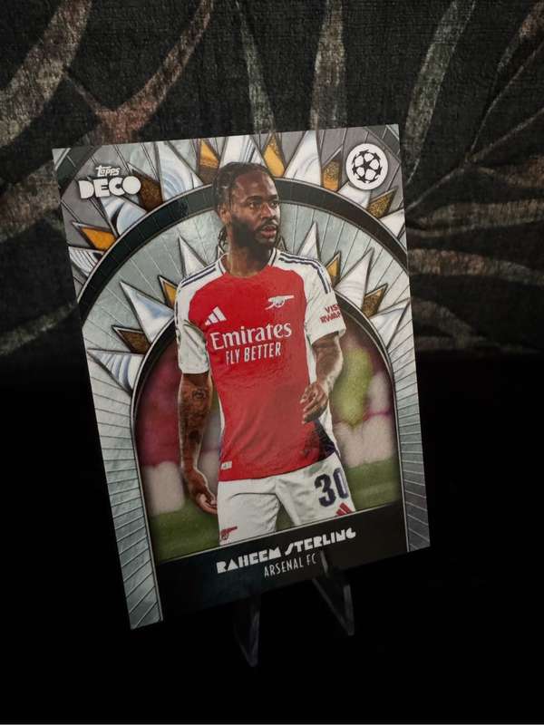 2024-25 Topps Deco-Arsenal Bundle(Sterling, Calafiori, Nwaneri, Rice, Bergkamp, Havertz & Odegaard)