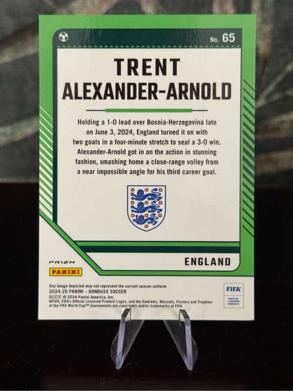 2024-25 Panini Donruss - Trent Alexander-Arnold Cubic - England