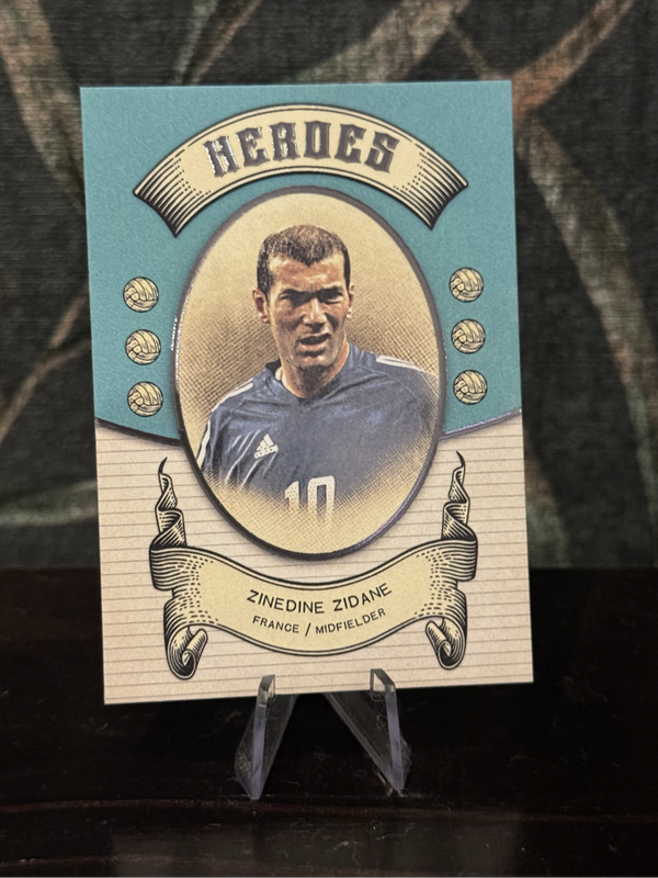 2024 Futera - Zinedine Zidane Heroes  218/250 - France
