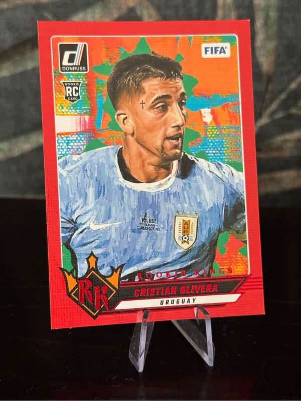2024-25 Panini Donruss - Cristian Olivera Rookie Kings Red/Base - Uruguay