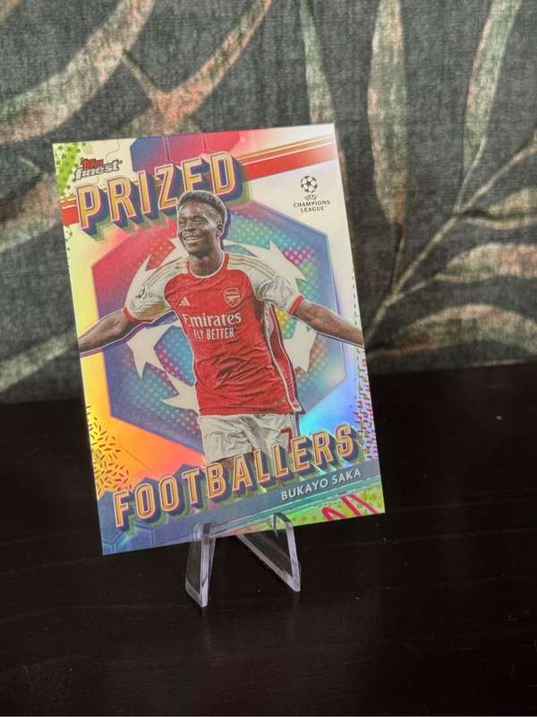 2024 Topps Finest - Bukayo Saka Prized Footballers PF-2