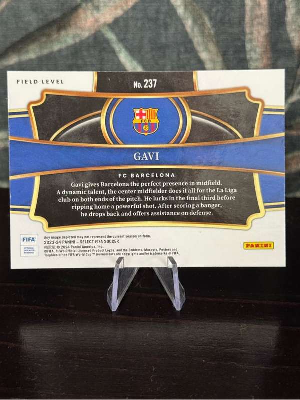 2023-24 Panini Select - Gavi x2 - Barcelona