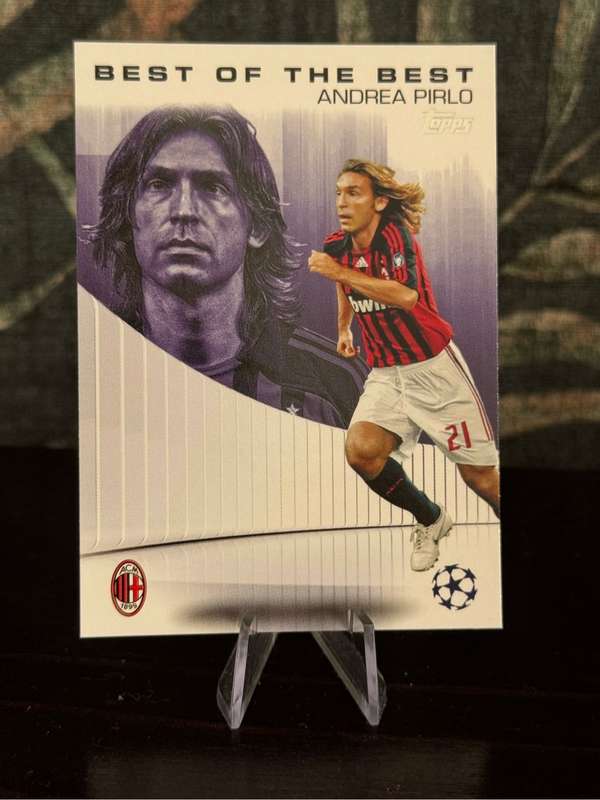 2025 Topps - Andrea Pirlo & Gerd Muller Best of the Best - AC Milan & Bayern Munich