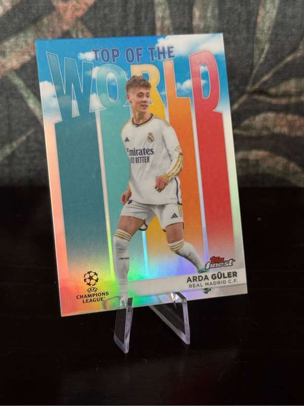 2024 Topps Finest - Arda Güler Top of the World TW-4