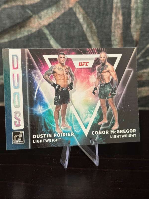 2022 Panini Donruss - Conor McGregor & Dustin Poirier DUOS UFC