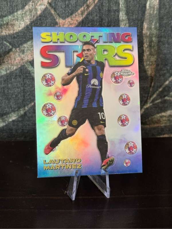 2024 Topps Chrome - Lautaro Martinez Shooting Stars - Inter Milan