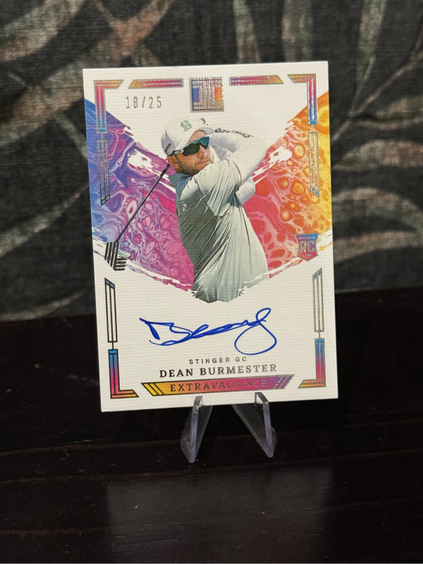 2024-25 Panini Impeccable - Dean Burmester Extravagance On Card AUTO 18/25 RC - Stingers GC