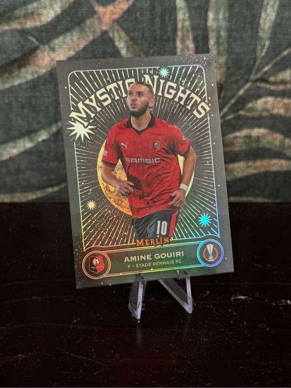 2024 Topps Merlin - Amine Gouiri Mystic Nights - Stade Rennais