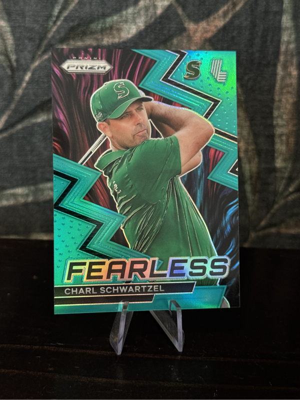 2024 Panini Liv Golf - Charl Schwartzel Fearless Teal /199