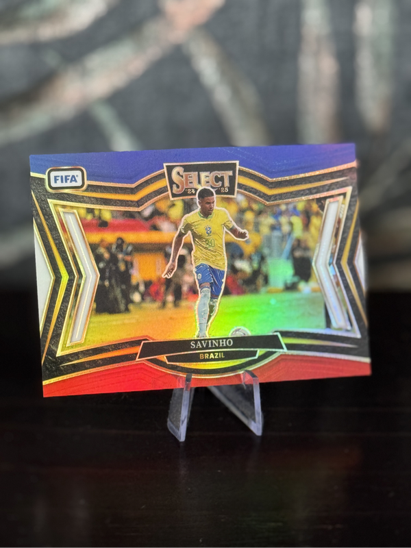 2024-25 Panini Select - Savinho Red White & Blue SP - Brazil