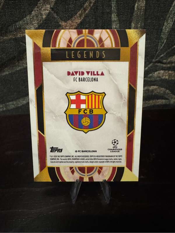 2024 Topps Deco - David Villa Legends - Barcelona