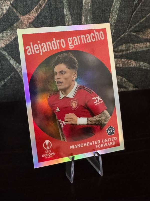 2022-23 Topps Chrome UEFA Club Competitions - Alejandro Garnacho (RC) - 1959 Topps