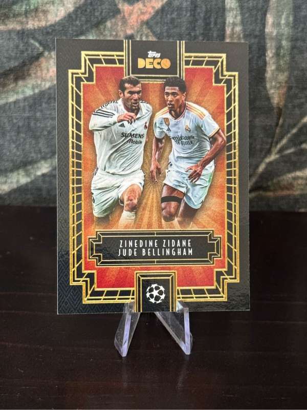 2023 Topps Deco - Zinedine Zidance / Jude Bellingham - Real Madrid