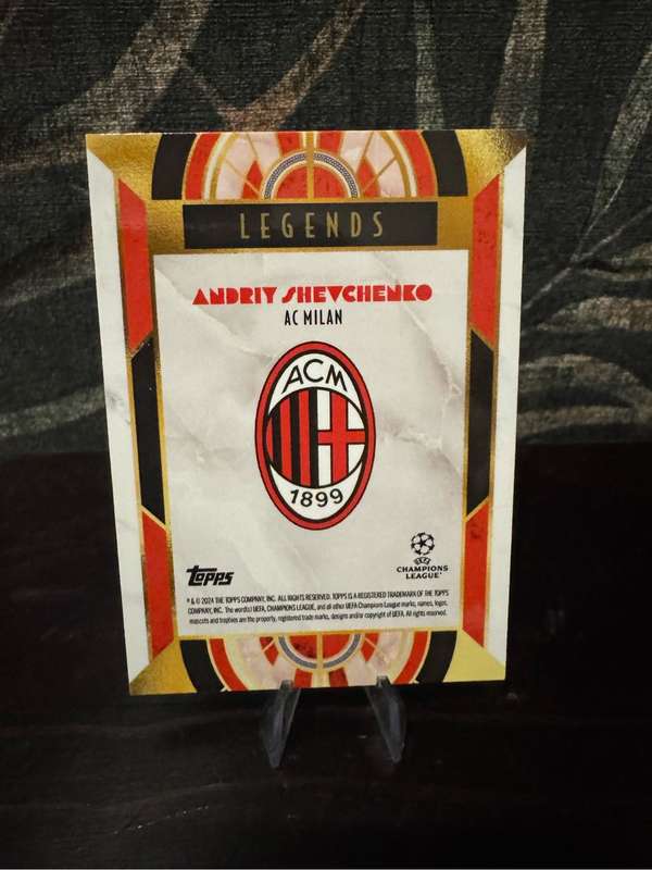 2024 Topps Deco - Andriy Shevchenko Legends - AC Milan
