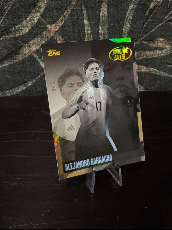 2024-25 Topps Team Set Argentina - Bona Fide Baller Alejandro Garnacho 18/50