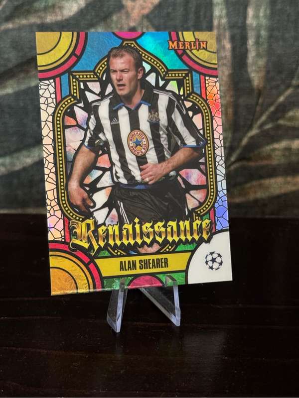 2024 Topps Merlin - Alan Shearer Renaissance Case Hit - Newcastle