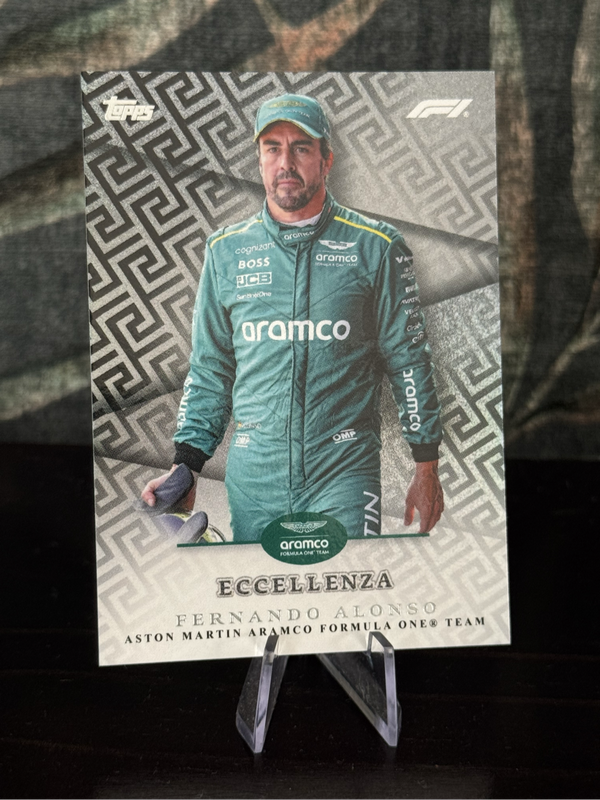 2024 Topps Eccellenza - Fernando Alonso - Aston Martin