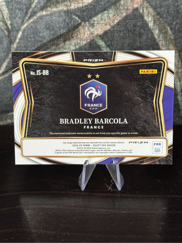 2024-25 Panini Select - Bradley Barcola Jumbo Patch - France
