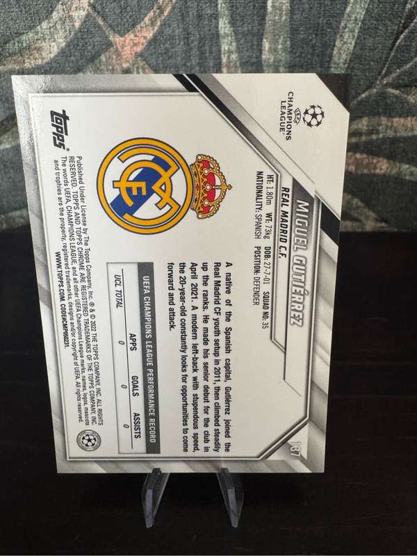 Real Madrid Bundle (Vini Jr,Tchoumeni, Zidane, Gutiérrez, Courtois & Rodrygo)