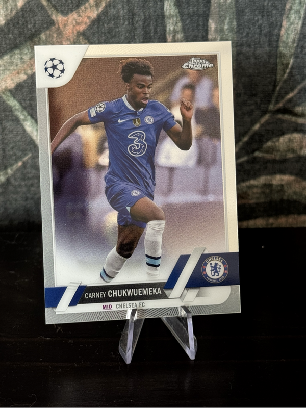 2023 Topps Chrome - Carney Chukwuemeka - Chelsea FC